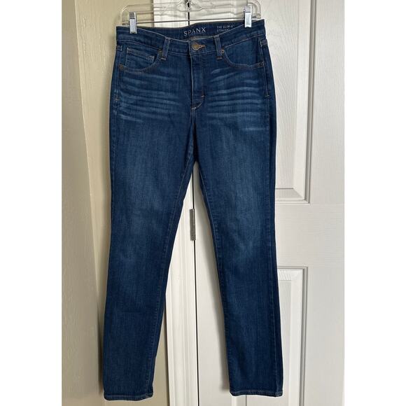 Spanx Denim Jeans Slim X Straight 29 - Picture 2 of 8